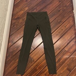 Lululemon Olive Green Leggings - Size 6